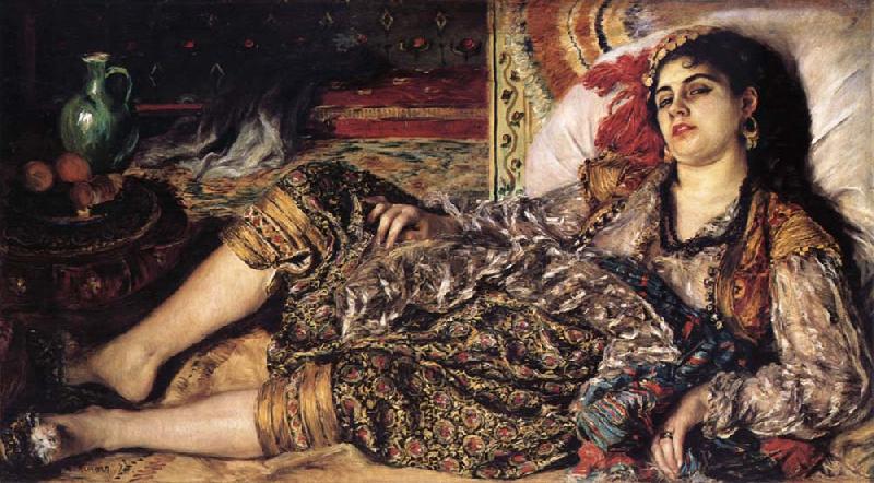 Pierre-Auguste Renoir Odalisque ou Une Femme d Alger